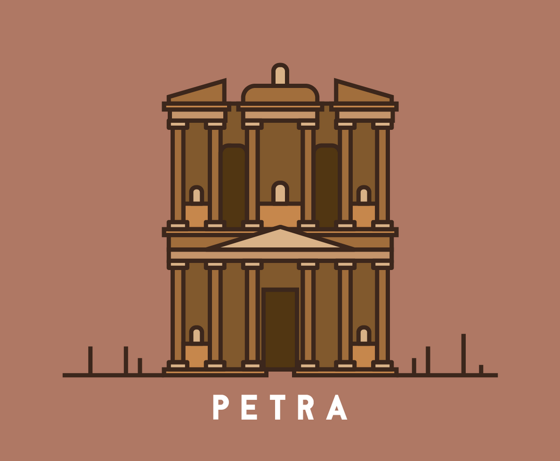 Petra Illustration