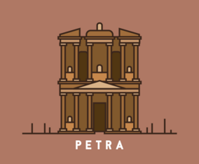 Petra Illustration