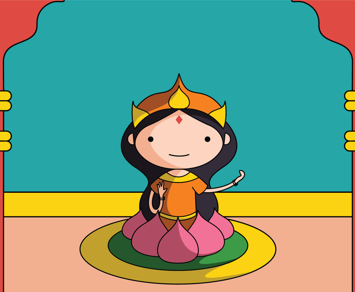 Hindu Goddes Lakshmi