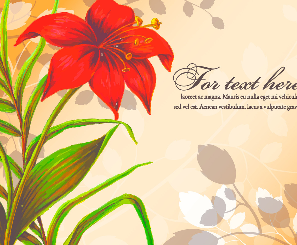 Beautiful Floral Illustration