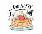 Pancake’s Day Illustration