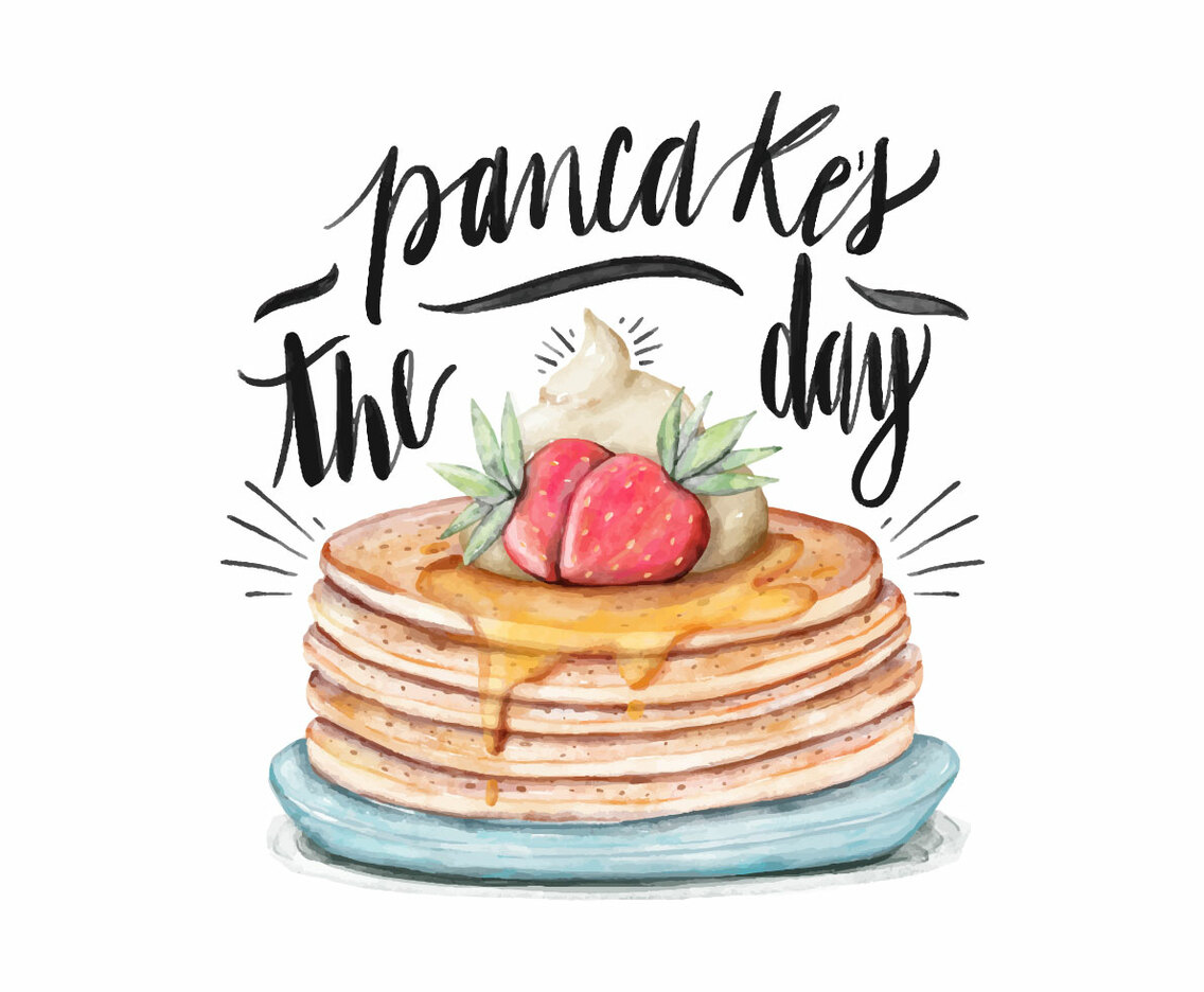 Pancake’s Day Illustration