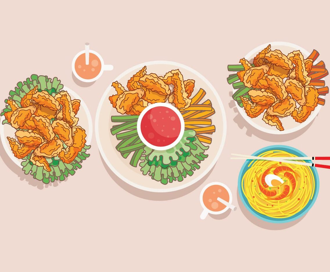 Buffalo Wings Vector