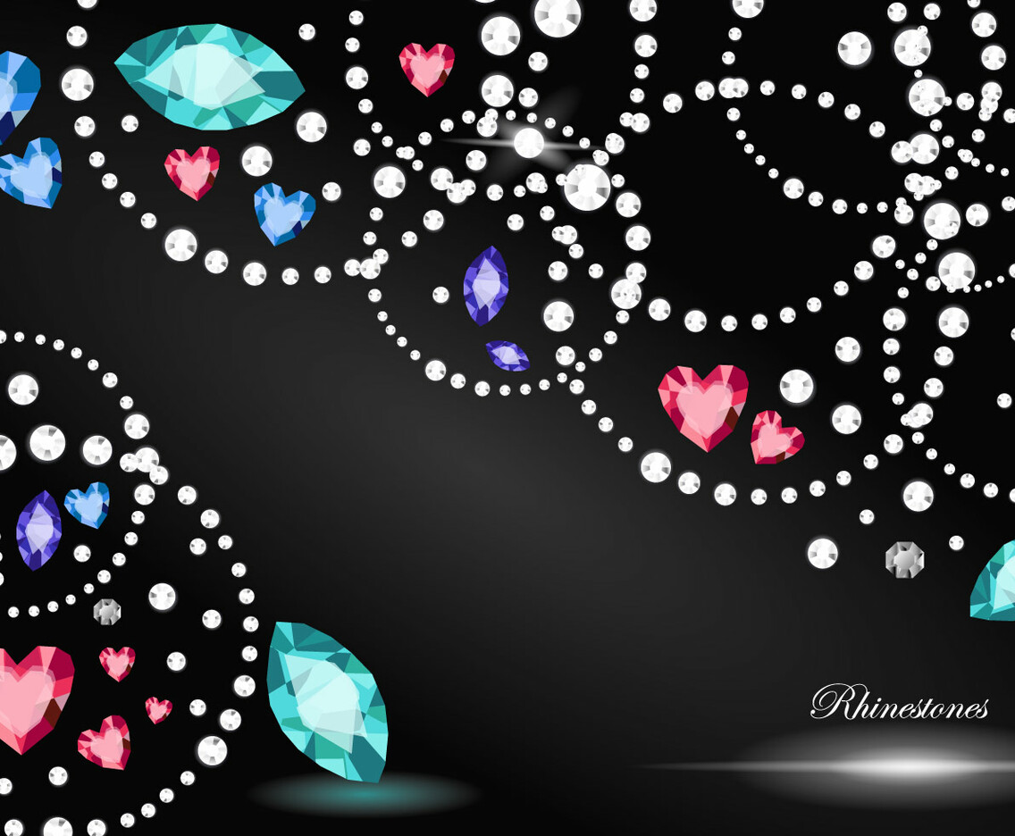 Rhinestone Background
