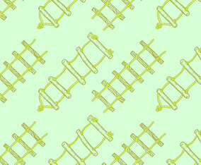Free Rope Ladder Seamless Pattern Vector Illustration