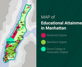 Free Manhattan Map Vector Illustration