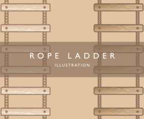 Rope Ladder Illustration