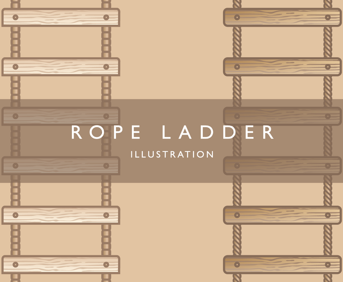 Rope Ladder Illustration