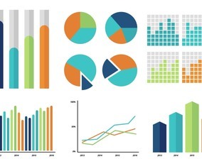 Match Inforgraphics Free infographics set - Vector Art