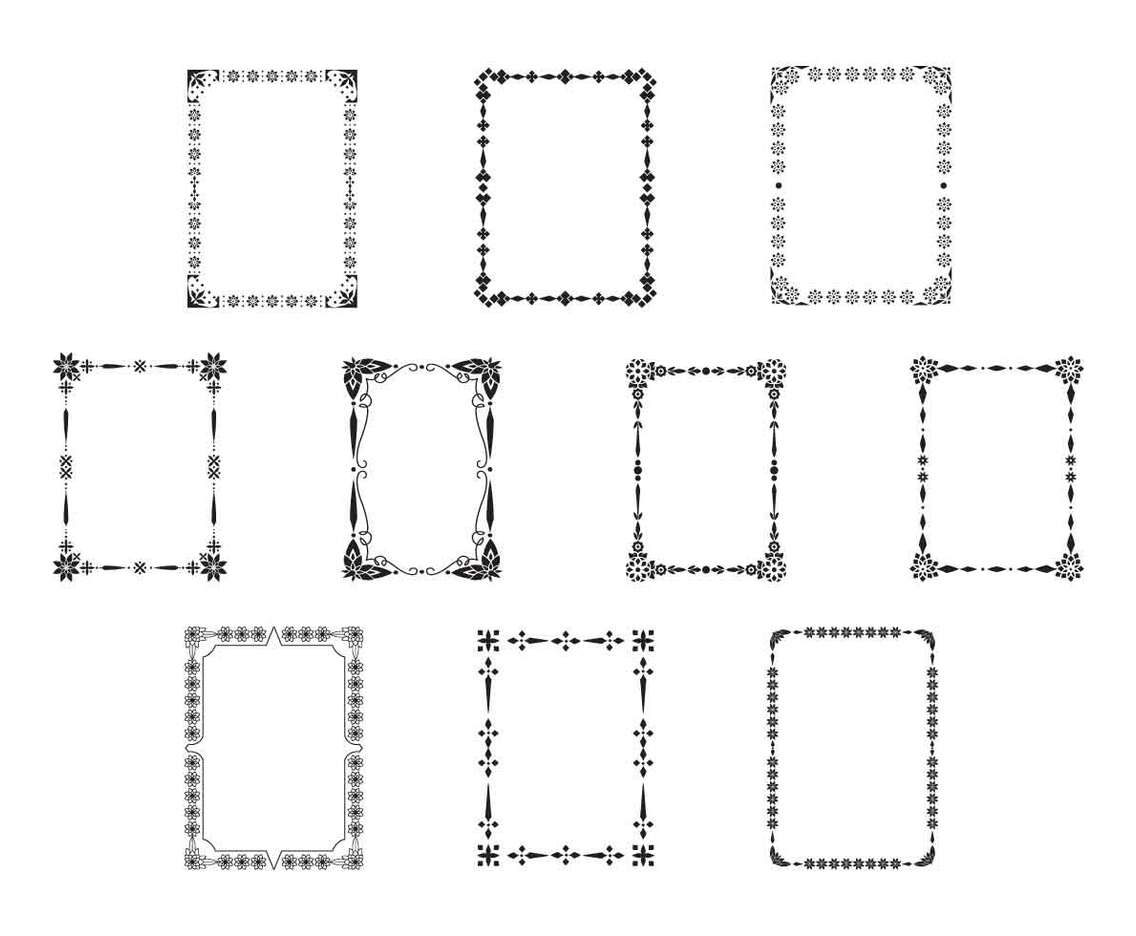 Picture Frames Vector