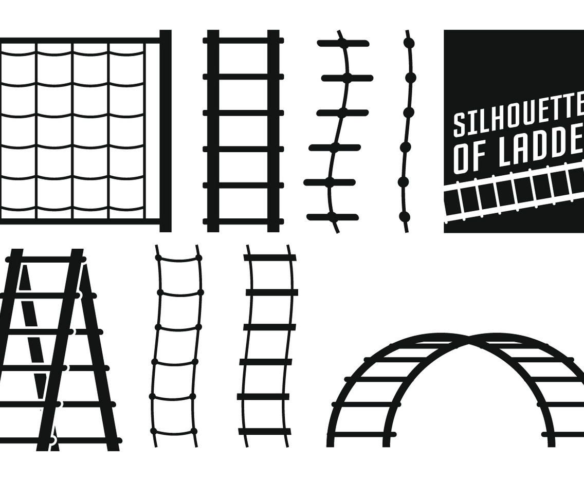Ladder Silhouettes