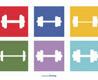 Dumbell Icon Collection