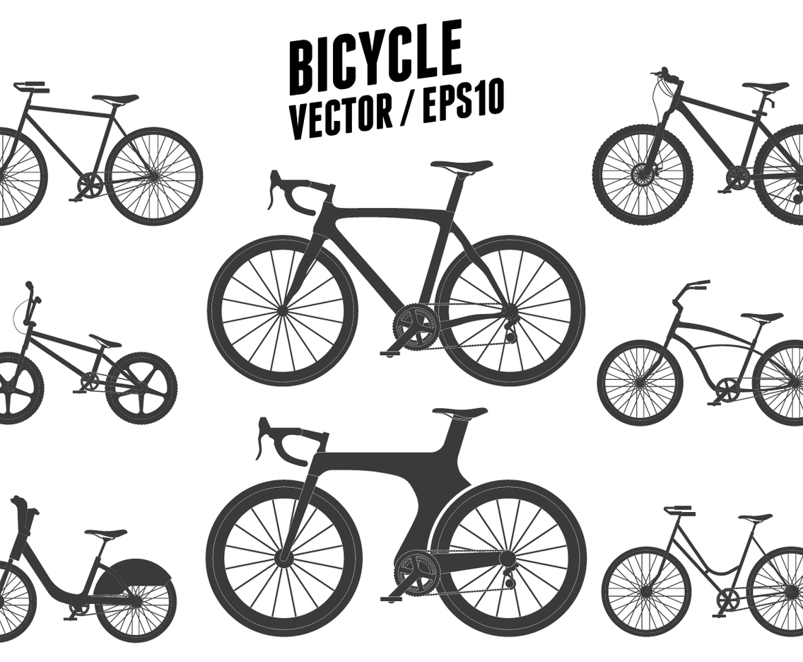 Bicycle Vector