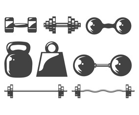 Dumbell icons