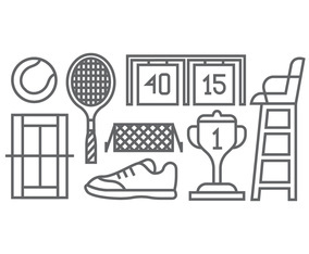 Tennis icons