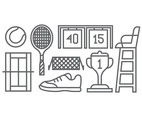 Tennis icons