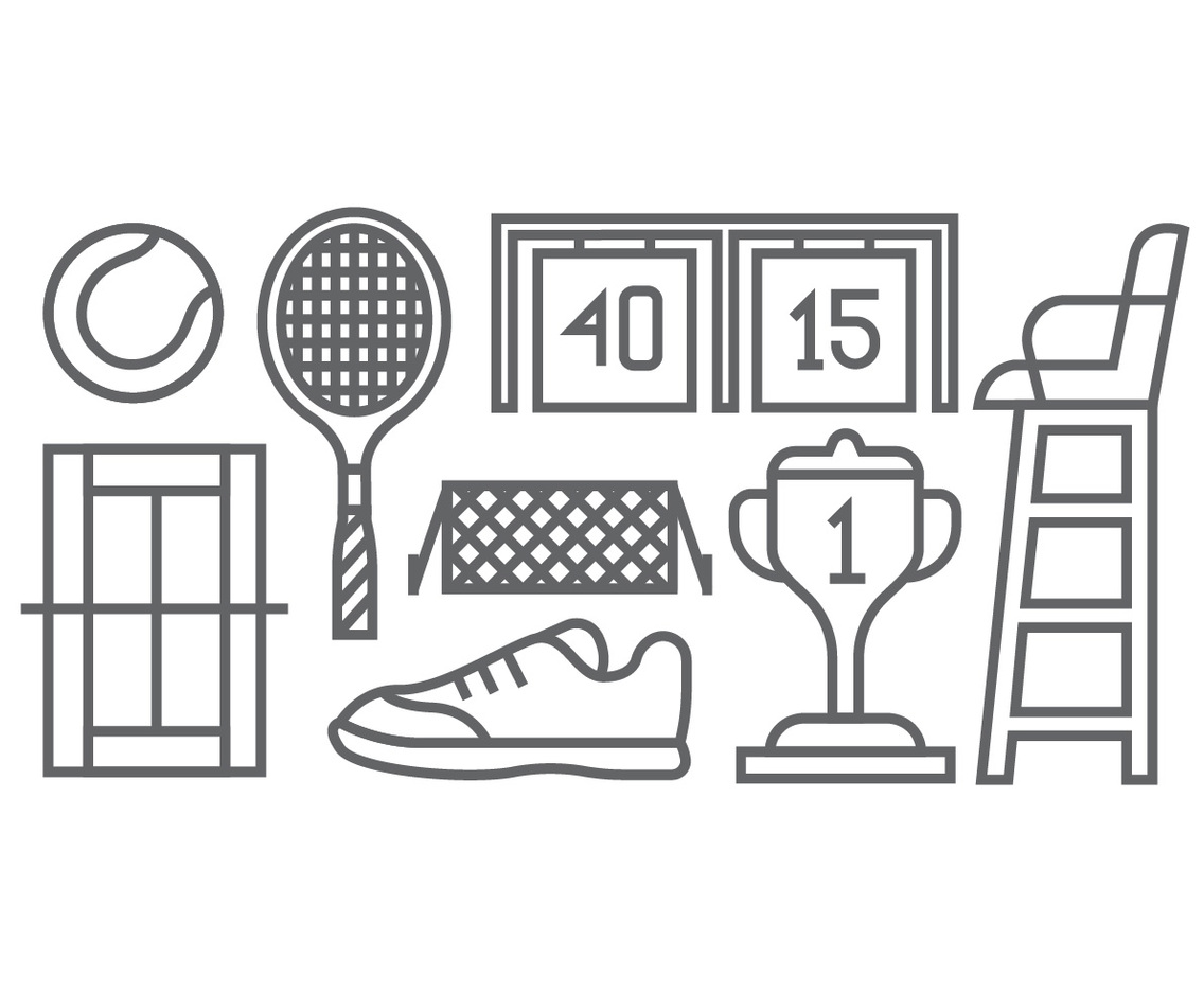 Tennis icons