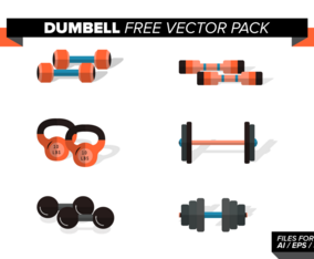 Dumbell Free Vector Pack Vol. 2