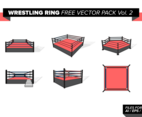 Wrestling Ring Free Vector Pack