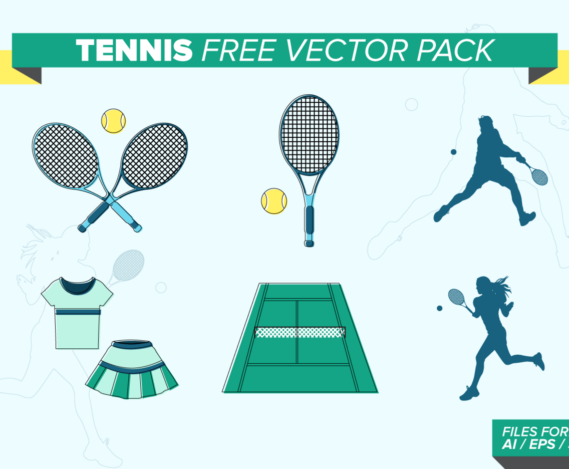 Tennis Free Vector Pack