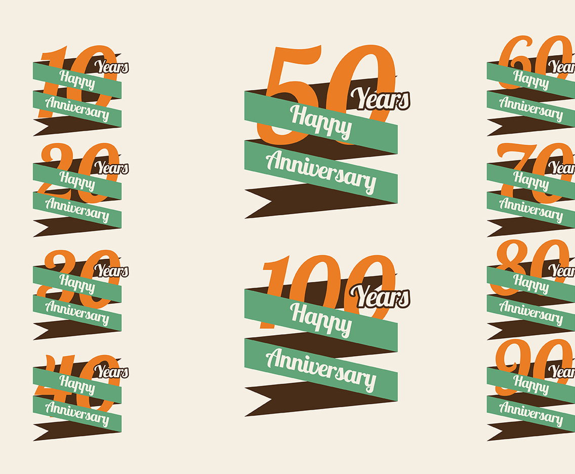 Anniversary Vector