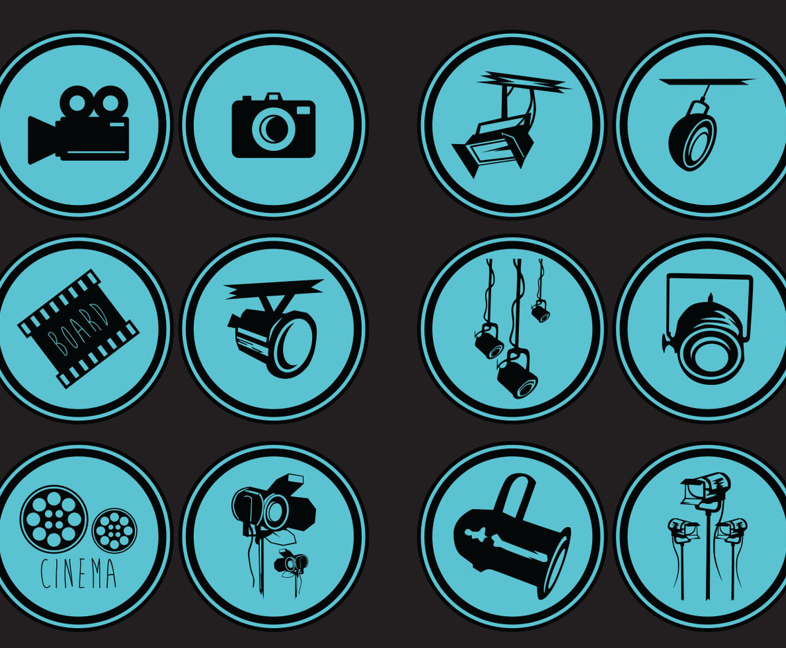 Hollywood Lights Icon