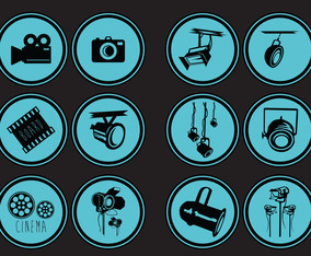 Hollywood Lights Icon