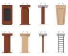 Lectern Vector
