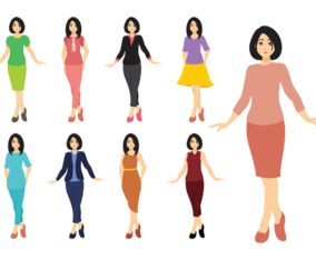 Mujer Vectors
