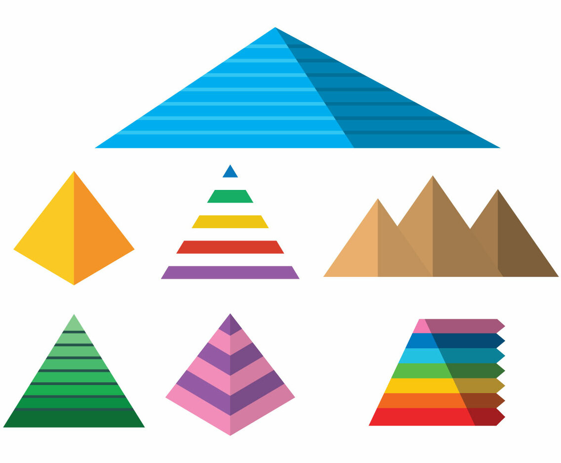 Piramide vector