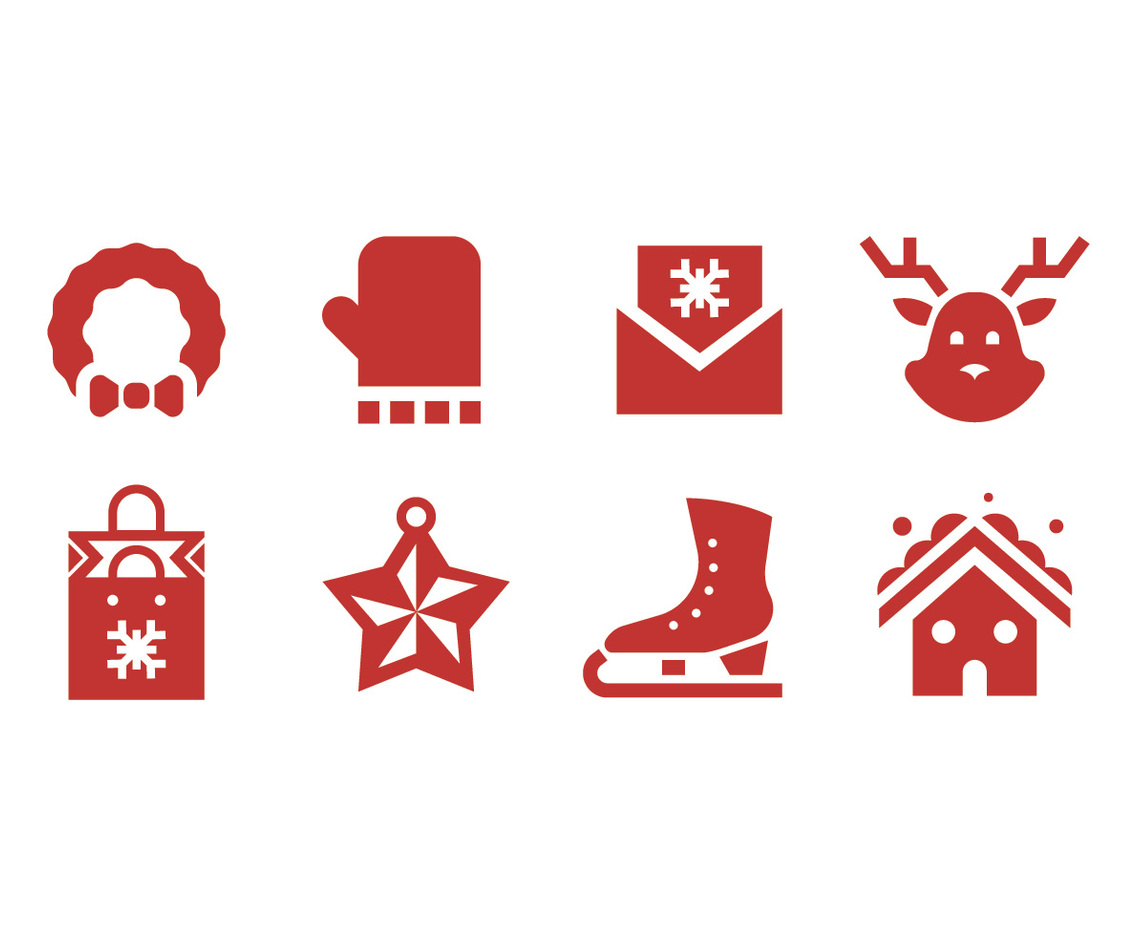 Christmas icons