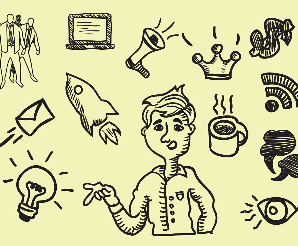 Storytelling Handrawn Icon