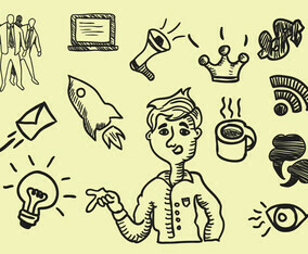 Storytelling Handrawn Icon