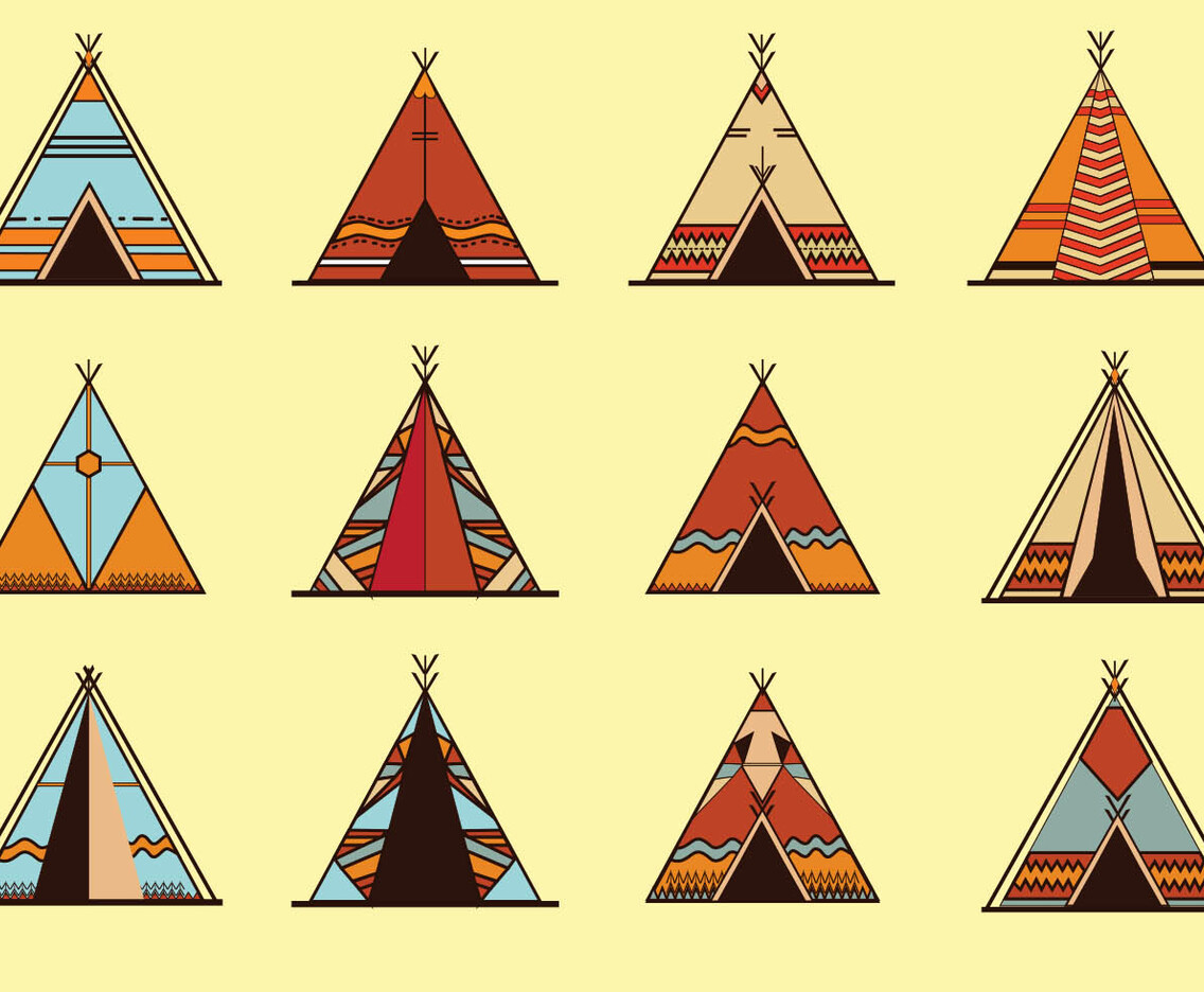 Gipsy Tipi Vector
