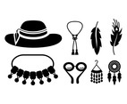 Boho  gypsy stuff vectors