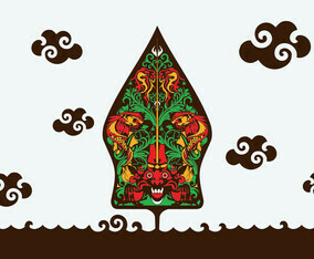 Illustration Of Gunungan Wayang