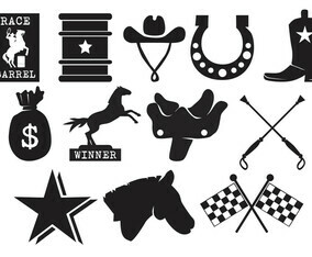 Barrel Racing Icon