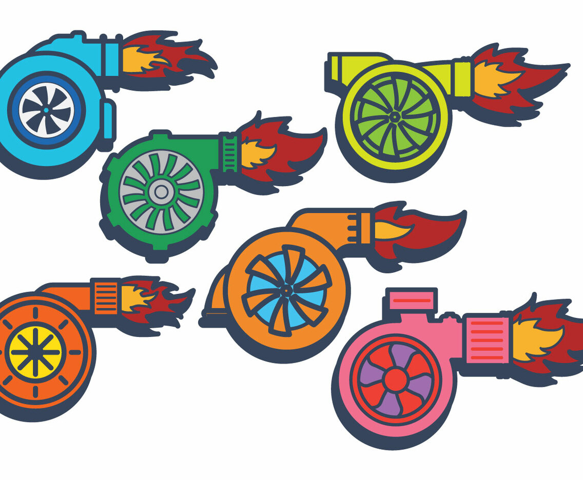 Turbocharger vector