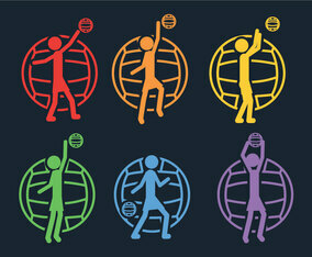 Netball vector