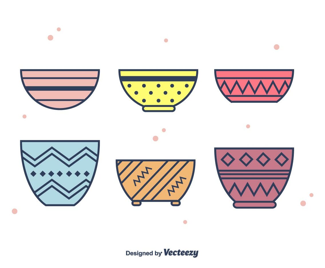 Bowls Vector