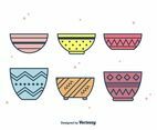 Bowls Vector