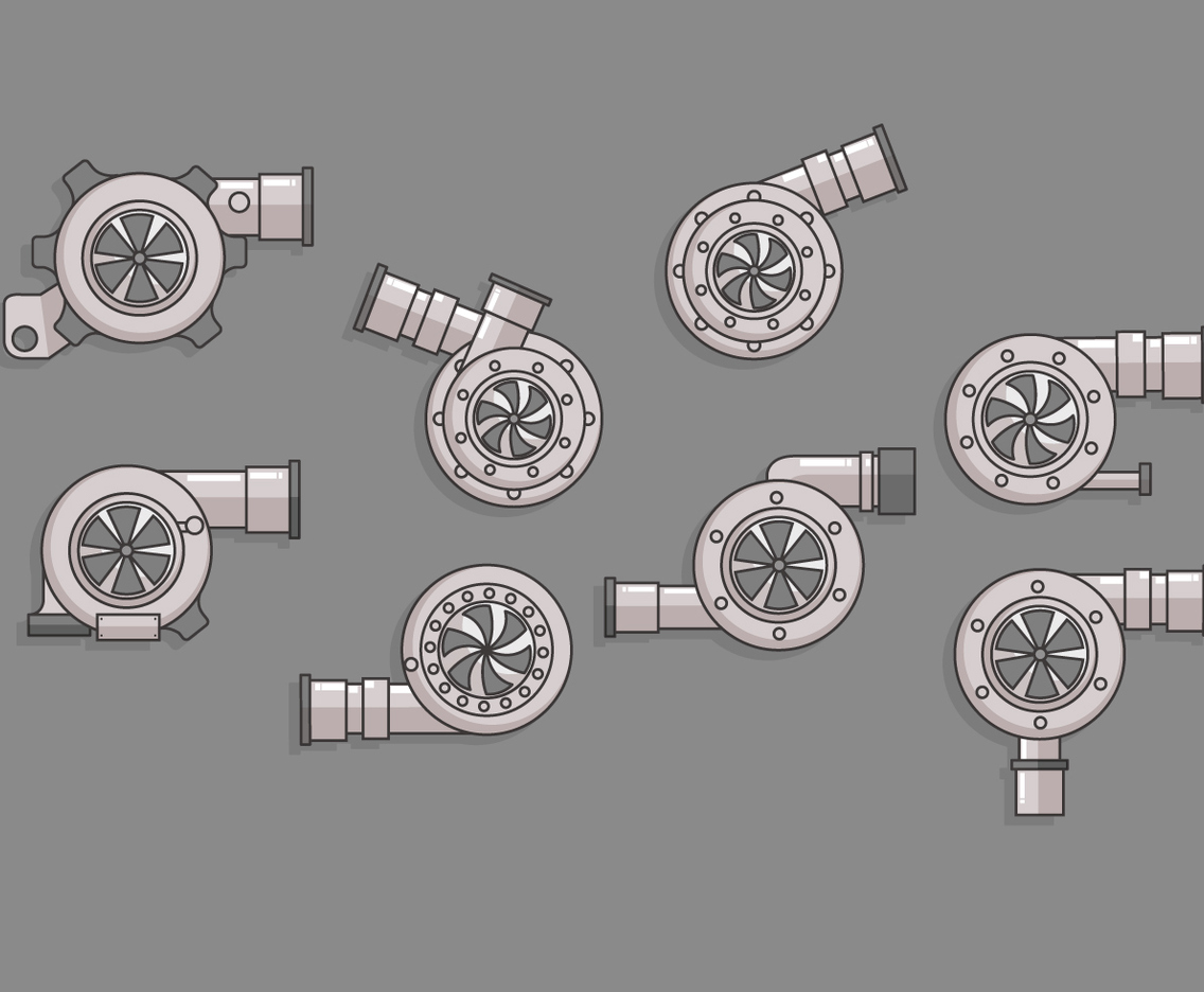 Turbocharger Vector