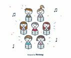 Choir Vector