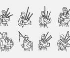Bagpipes Icon