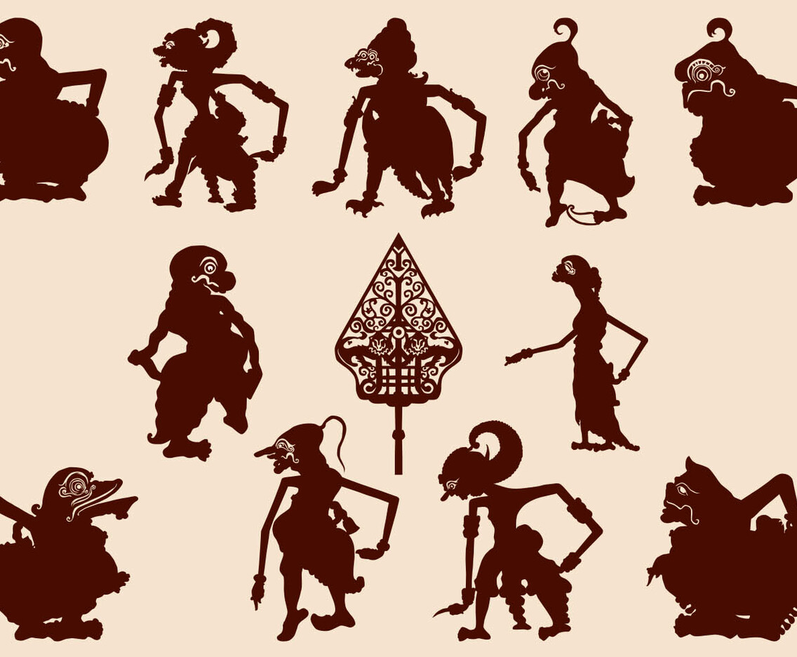 Wayang Kulit Javanese Puppet