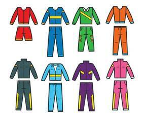 Tracksuit vector
