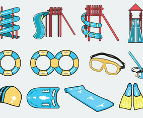 Summer Season Icon Vector