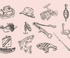 Fishing Icon Set