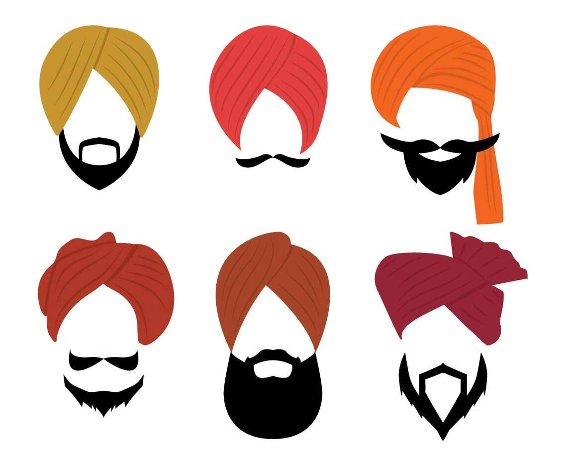 Turban vector