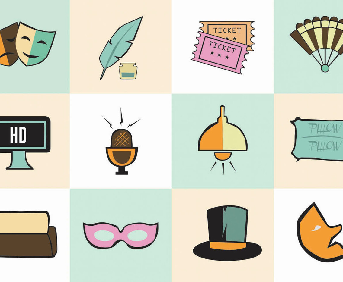 Theatre Acting Performance Icons